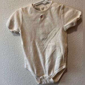 Embroidered Short Sleeve Onesie